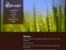 Tablet Screenshot of hafendoerfer.com